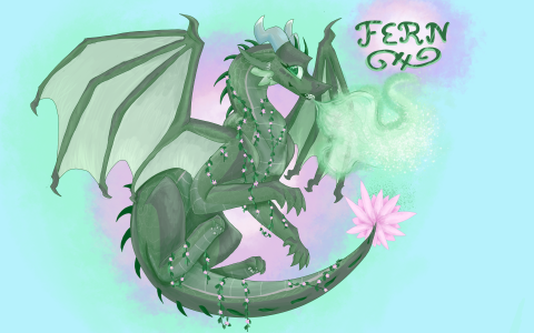 "Fern the Dragon - interpretation of build by Green"