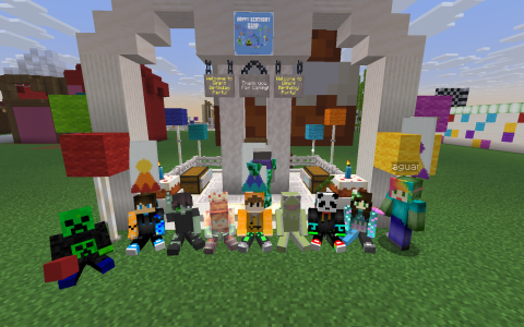 Group photo at Dinp77's birthday party. (2025)