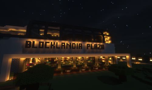 Blocklandia Plaza Night